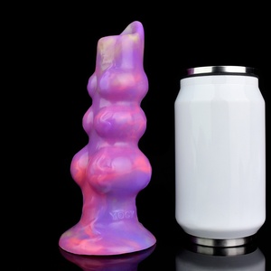 Juguetes Sexuales Coloridos con Forma de Lobo para Hombres, Productos para Adultos, Limpiador de Partes Íntimas, Luminoso, para Masturbación - Product Image 6