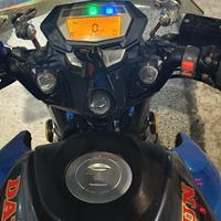 Dayun DY200-3AF Moto de rue vintage 4 temps - Moteur 200cc Freins à disque avant et arrière Réservoir de carburant de 16L