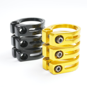 S-22 6061 Alloy SCS Collier de serrage 4 segments 4 boulons à verrouillage uniforme pour système de compression de trottinette freestyle YT Factory - Product Image 1