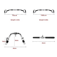 Harbour Vente en gros Gym Fitness V Bar Lat Pulldown Attachements Appuyez sur la barre