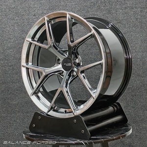 Jantes forgées style FI-R noir brillant 19 20 21 pouces 5x114.3 5x120, jantes à rayons performantes pour <span class=keywords><strong>Ford</strong></span> <span class=keywords><strong>Mustang</strong></span> Toyota Supra <span class=keywords><strong>Mustang</strong></span> GT - Product Image 5