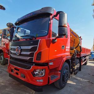 Vente directe d'usine Dongfeng 8X4 Grue à flèche droite multifonctionnelle montée sur camion 14 tonnes - Product Image 3