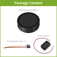 ASC ESP32-S3-Touch-LCD-1.85C-BOX Yuvarlak LCD Geliştirme Kartı 360*360 Wi-Fi, Bluetooth BLE 5, Yapay Zeka Konuşma Özellikli Akıllı Hoparlör Kutusu Destekler
