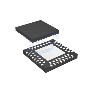 Composants électroniques ATMEGA169PV-8MCU, 64 VQFN intégrés, double rangée, patin exposé, service complet original - Product Image 1