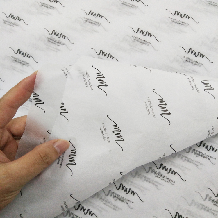 Custom Packaging Paper Tissue Wrapping Paper for Products Packaging Clothes Wrap Tissue Paper Logo Print
