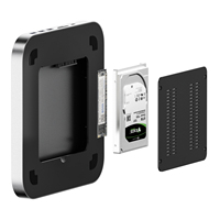 Lecteur de carte mémoire SD M1/M2 Pro USB3.1 M.2 NVMe NGFF 10 Gbps, boîtier d'enclosure pour SSD/HDD SATA 2,5 pouces pour Apple Mac Mini M1 2020
