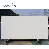Revêtement mural en pierre RUNPIN pour la maison et la cuisine, panneau en quartz