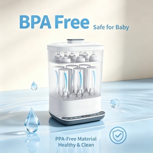 <span class=keywords><strong>Stérilisateur</strong></span> et sécheur de biberons <span class=keywords><strong>électrique</strong></span>s sans BPA, machine de désinfection 2-en-1 grande capacité - Product Image 1