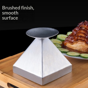 CH078 Moule à viande en forme de pyramide, outil créatif pour la mise en forme de plats froids, antiadhésif, facile à démouler, ustensile de cuisine pour chefs d'hôtel - Product Image 4