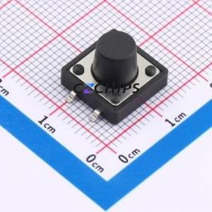 KH-12X12X9H-SMT-<b>D</b> Tactile Switch SMD,12x12mm Switch ( Switch Length: 12mm )( Switch Width: 12mm )( Switch Height: 9mm ) - Product Image 1