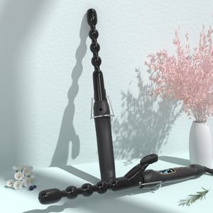 Bigoudi à bulles en céramique de 1 pouce avec écran LCD baguette à friser électrique avec chauffage PTC pour usage domestique ou hôtelier - Product Image 5