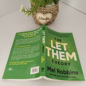 Livre de théorie 'Let Them' de Mel Robbins, outils de transformation de la vie, livres sur la gestion de soi, pour renforcer la psychologie et l'amélioration personnelle, cadeau de fête - Product Image 3