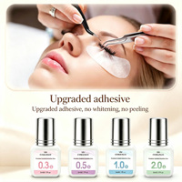 Colle pour extensions de cils avec logo personnalisé, adhésif pour extensions de cils, marque privée, colle pour extensions de cils certifiée