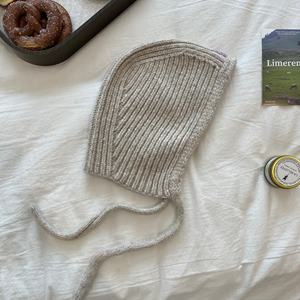 Versión Coreana de Simple 7% gorro de punto de <span class=keywords><strong>lana</strong></span> nueva exposición facial pequeña personalidad de punto gorro para adultos estilo de personaje de Color sólido - Product Image 6