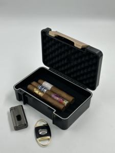 Accessoires d'extérieur pour cigares Humidor Bongas Para <span class=keywords><strong>Smoke</strong></span> Shop Cases Cigar Cutter case Wholesale for Men Luxury - Product Image 5