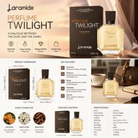 Laramides Best-Selling Twilight Earth Fragrance, Eau de Toilette en Spray Longue Durée aux Notes Fruitées de Citron, Poivre et Boisées pour Tous les Jours