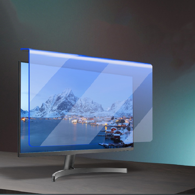 Hanging Monitor Screen Protector 27 Inch 20 Inches Monitor Screen Protector Anti Blue Anti Glare Screen Protector for Pc Monitor