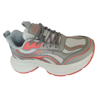 Chaussures de course légères absorbant les chocs, respirantes en mesh, en cuir véritable, antidérapantes, anti-odeurs, pour la salle de sport et l'entraînement