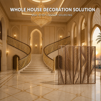Service de conception personnalisée pour toute la maison, solution de décoration intérieure tout-en-un pour villa, manoir, appartement, fabrication OEM 3D