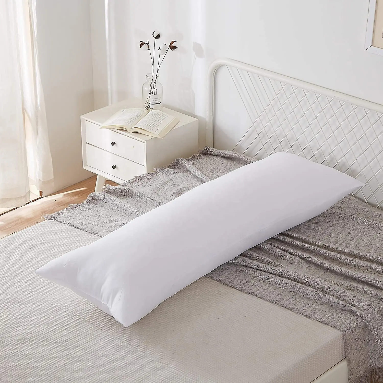 YueXin- pillow insert Body pillow cover custom size long cotton pillow case