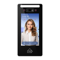 Accès par empreinte digitale faciale et pointage horaire avec interphone audio-vidéo bidirectionnel, écran IPS, SIP, Tuya, WIFI en option, OEM, intérieur