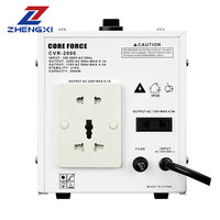 Stabilisateur de tension de type relais CVR 1000VA 1500VA monophasé 220V 230V 110V, régulateur de tension automatique AVR pour téléviseur, réfrigérateur, cuisinière