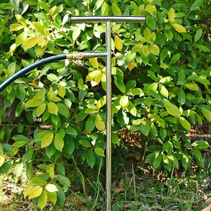 Bahçe paslanmaz çelik paslanmaz çelik derin ağaç kök sulama aracı sulama sistemi değnek t-kolu derin kök Irrigator