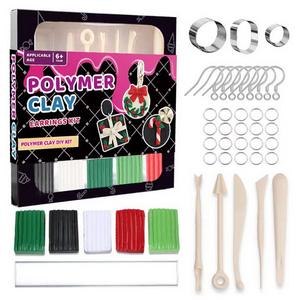 ชุดทำต่างหูดินโพลิเมอร์ลายการ์ตูนสุดสร้างสรรค์ งานแฮนด์เมด ลดราคาพิเศษ - Product Image 5