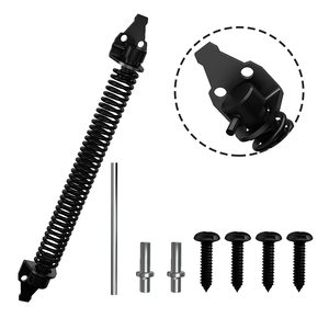 Charnière à ressort à fermeture automatique réglable et robuste avec revêtement en poudre Barrière en acier inoxydable <span class=keywords><strong>de</strong></span> 14 pouces au design moderne pour porte <span class=keywords><strong>de</strong></span> ferme - Product Image 4