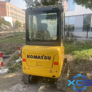 Excavadora de cadenas mini Komatsu PC20 de segunda mano, modelo 2021, 2 toneladas, con bomba de engranajes y rodamientos, de alta calidad y precio económico, en venta. - Product Image 5