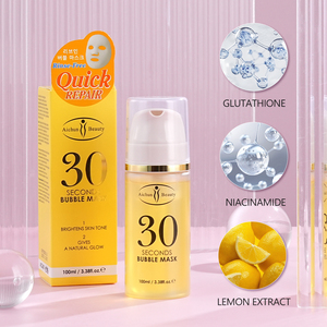 Mascarilla Facial de Burbujas con Niacinamida de 30 Segundos de Aplicación, con Limón, para Piel Oscura, Iluminadora, Reparación Rápida de la Piel - Product Image 4