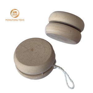 Оптовая продажа, подарки, персонализированный логотип, Детская развивающая классическая деревянная игрушка Йо-Йо - Product Image 1