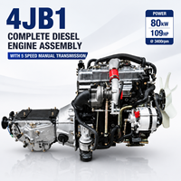 Ensemble complet de moteur diesel SCDC ISUZUU 4JB1 2.8L, boîte de vitesses manuelle 5 vitesses, remplacement de moteur pour camionnette