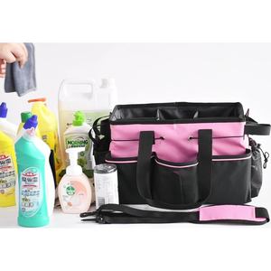 Sac de nettoyage multifonctionnel réglable en tissu Oxford avec bandoulière, organisateur de nettoyage portable pour les professionnels et les particuliers - Product Image 6