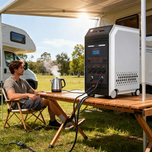 Estación de Energía BYD Blade LiFePO4, Onda Sinusoidal Pura, 4 AC220V50Hz, 4000W, UPS Solar Apilable, Carga Rápida en 3H, 2 Tipo-C 65W, 6 USB 3.0 - Product Image 6