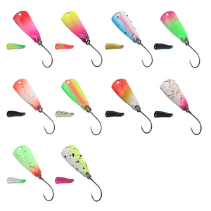 Cucchiaino da <span class=keywords><strong>Trota</strong></span> 2.5g 28mm <span class=keywords><strong>Esca</strong></span> Rigida in Rame Spoon da Torrente <span class=keywords><strong>per</strong></span> <span class=keywords><strong>Trota</strong></span> e <span class=keywords><strong>Persico</strong></span> Reale - Product Image 6