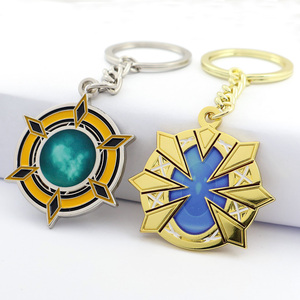 Porte-clés mousqueton en métal motif dessin animé Berserk avec loquet sécurisé et conception étanche pour porte-clés - Product Image 4