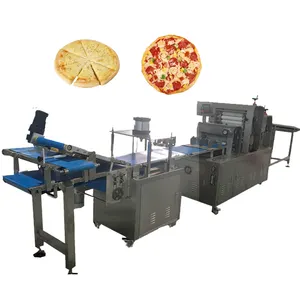 Industriële Pizzadeeg Roller Machine Maken Pizza Automatische Pizzadeeg Maker Machine