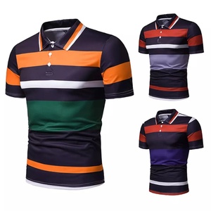 Short Sleeve Cotton Golf Shirt Cooling High Quality Clothing Shirt Embroidery Embroidered Men's Polo Shirts - Product Image 1