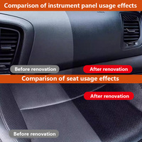 Pâte d'entretien pour cuir intérieur de voiture X9 50g, haute performance, économique, restaure le cuir du tableau de bord, résistant aux décolorations et aux fissures, noir