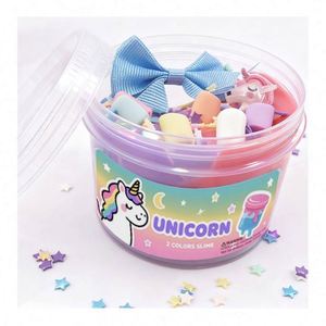 Premium Handmade DIY Slime Kit ECO-friendly Smooth <b>Squishy</b> Colorful Creative Designs for Kids Stress Relief Craft - Product Image 2