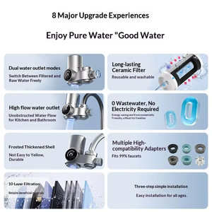 <span class=keywords><strong>Grifo</strong></span> <span class=keywords><strong>de</strong></span> Cocina <span class=keywords><strong>de</strong></span> Acero Inoxidable con Pantalla LED y <span class=keywords><strong>Filtro</strong></span> <span class=keywords><strong>de</strong></span> Agua, Funciona con Batería - Product Image 4