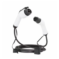 Câble de chargeur de voiture électrique AC EV 16A 32A IEC62196 T2-T2 pour véhicules électriques