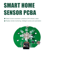 Placa PCBA para Interruptor de Hogar Inteligente (Modelo CTRL-W01) para Interruptores de Luz/Cortinas/Termostatos, Módulo de Control de Hogar Inteligente OEM/ODM FR-4