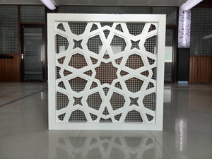 Écran en placage d'aluminium sur mesure, spécialement conçu pour la personnalisation de la décoration architecturale - Product Image 6