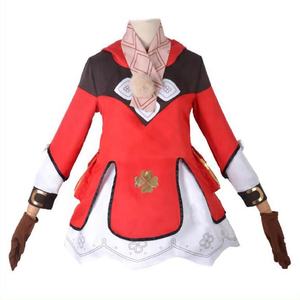 Alta calidad al por mayor <span class=keywords><strong>Klee</strong></span> disfraz uniforme tela FIESTA DE Halloween <span class=keywords><strong>Genshin</strong></span> impacto Anime Lolita <span class=keywords><strong>Cosplay</strong></span> disfraz para niñas - Product Image 2