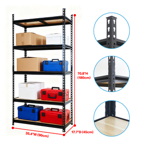 5 tầng <span class=keywords><strong>boltless</strong></span> Kệ nhiệm vụ nặng nề hội thảo lưu trữ Giá kim loại kệ nhà để xe kệ đơn vị siêu thị Kệ thép kệ - Product Image 6