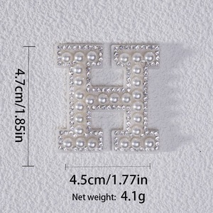 Écusson avec lettres personnalisées et paillettes, alphabet, autres accessoires de vêtement, fabricant en Chine - Product Image 3