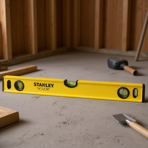 Nivel de burbuja Stanley Classic Level 48 de aluminio para fontanería y construcción - Product Image 3