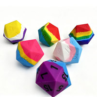Dés D20 faits à la main de 55 mm, design personnalisé, géants, en résine/métal/bois/silicone, pour D&D, faible MOQ, commande en gros pour les magasins de jeux